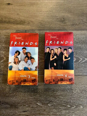 Warner Bros. Friends Volume 3 and Volume 4. DVD Set Volume 3 & 4